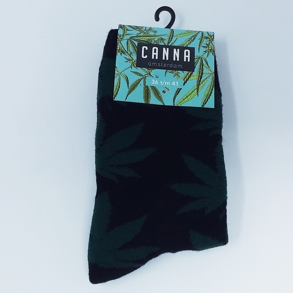 Canna Other - 💚2/$20💚 Canna 100% Cotton Marijuana Leaf Socks